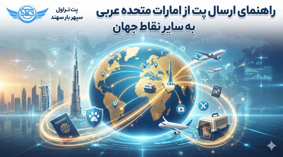 ارسال پت از امارات به سایر کشورها