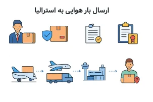 ارسال بار هوایی به استرالیا