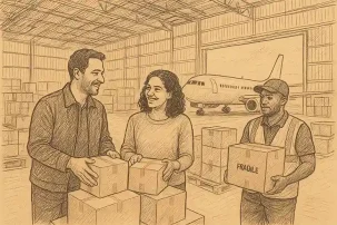 فرستادن بار به خارج